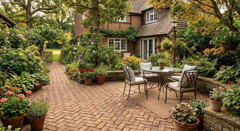 Brick Hardscape Construction in West Hartford, CT