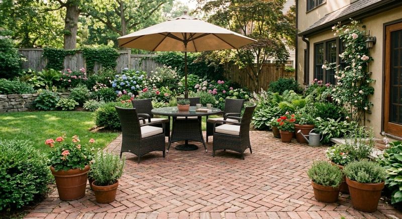 Brick Hardscape Construction in Burlington, VT