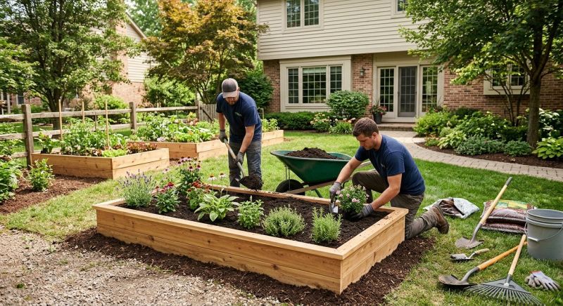 Garden Bed Construction in Ventura County, CA