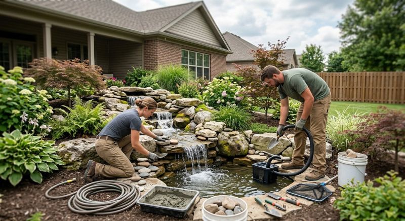 Garden Fountain Replacement in Honolulu, HI