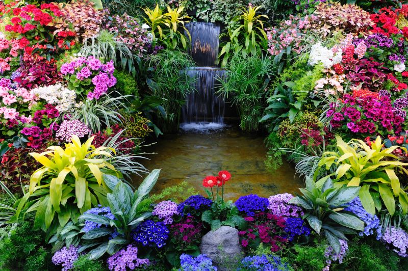 Garden Waterfall Installation in Honolulu, HI