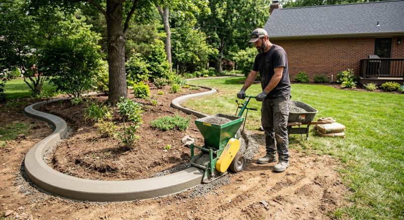 Landscape Curbing Installation in Citrus County, FL